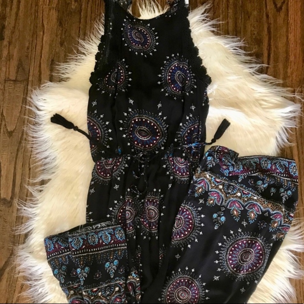 💜Printed Boho Long Jumpsuit💜